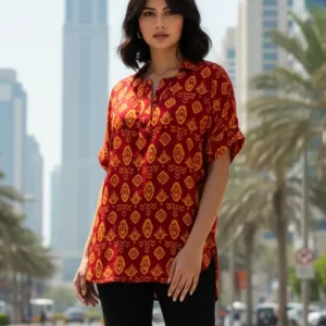 WOMEN PRINTED TOP