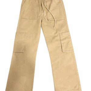 YOUNG GILRS CARGO TROUSER - BEIGE
