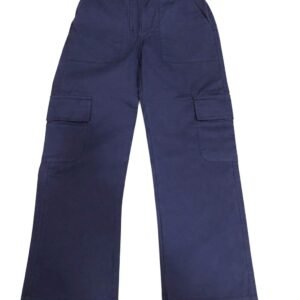 YOUNG GIRLS CARGO TROUSER - NAVY